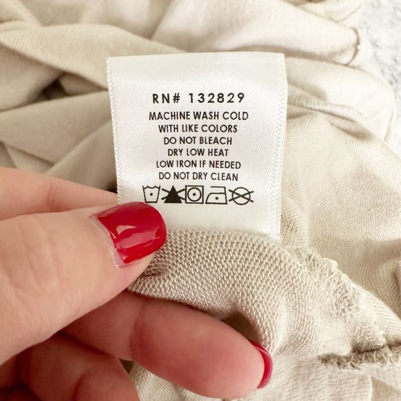 Lovers + Friends Slouchy Sweatshirt in Cream Beige - Picture 8 of 9